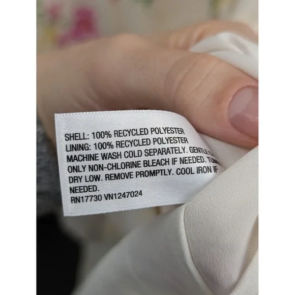 Floral Tiered Halter Maxi Dress Size XXL Pink Cream Pockets Boho Romantic Lined - Picture 6 of 11